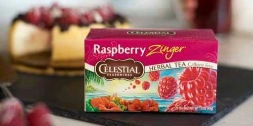 Amazon: SIX Celestial Seasonings Tea 20-Count Boxes as Low as $9.74 Shipped ($1.62 Each)
