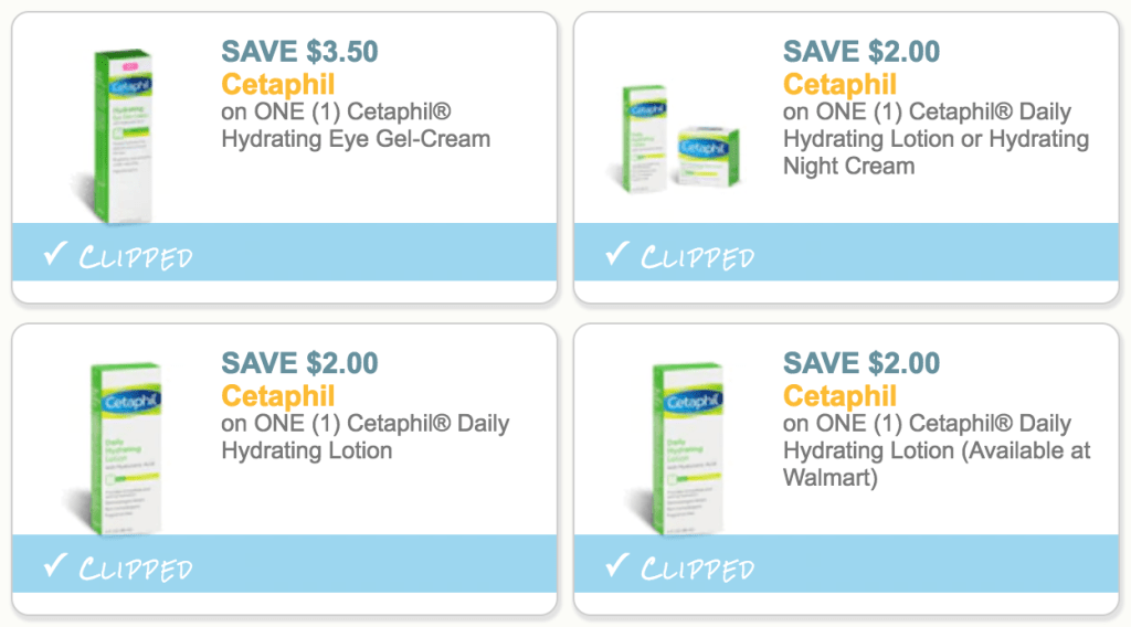 Over 9 Worth of New Cetaphil Coupons