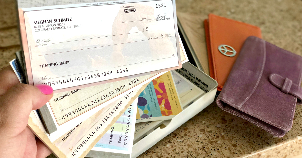 Score a great deal on personalized checks from Checks Unlimited!