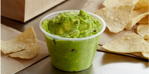 FREE Guac for Chipotle Rewards Members Today Only