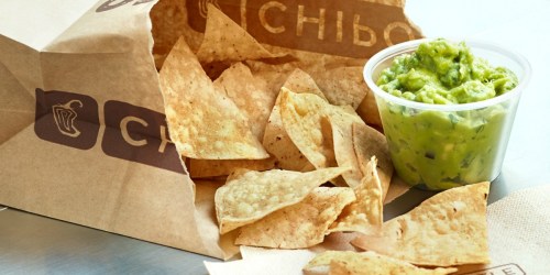 FREE Chipotle Chips & Guac After First Purchase (New Rewards Members)