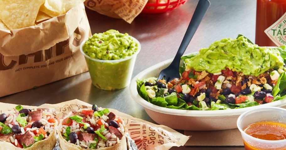 FREE Small Guac for Chipotle Rewards Members – Today Only!