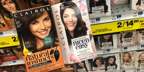 $11 Worth of New Clairol Coupons = 75% Off Hair Color After Rite Aid Rewards