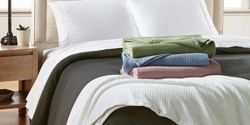 Macy’s.com: Ralph Lauren Classic 100% Cotton Blankets Only $23.99 – Valid on ALL Sizes