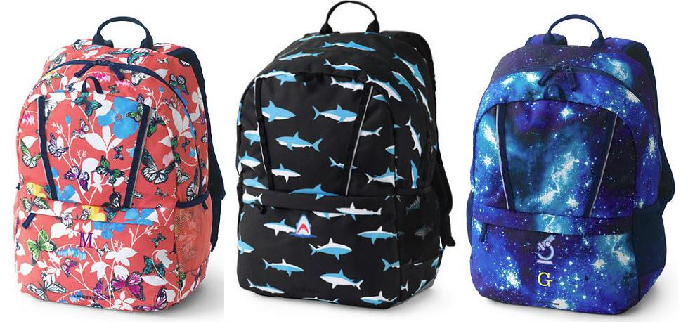 lands end backpacks boy