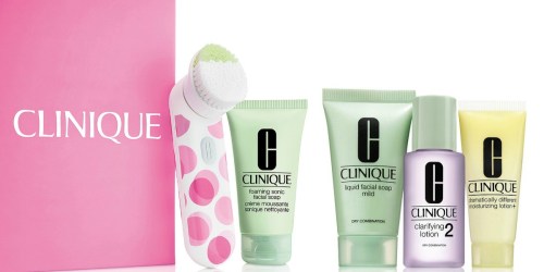 50% Off Clinique Sonic Systems at Macy’s + FREE 3-Piece Skincare Set