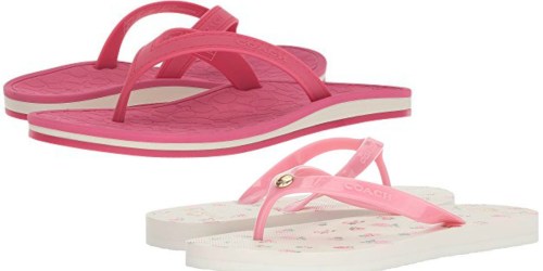 COACH Sandals Just $14.99 Shipped (Regularly $50) + More