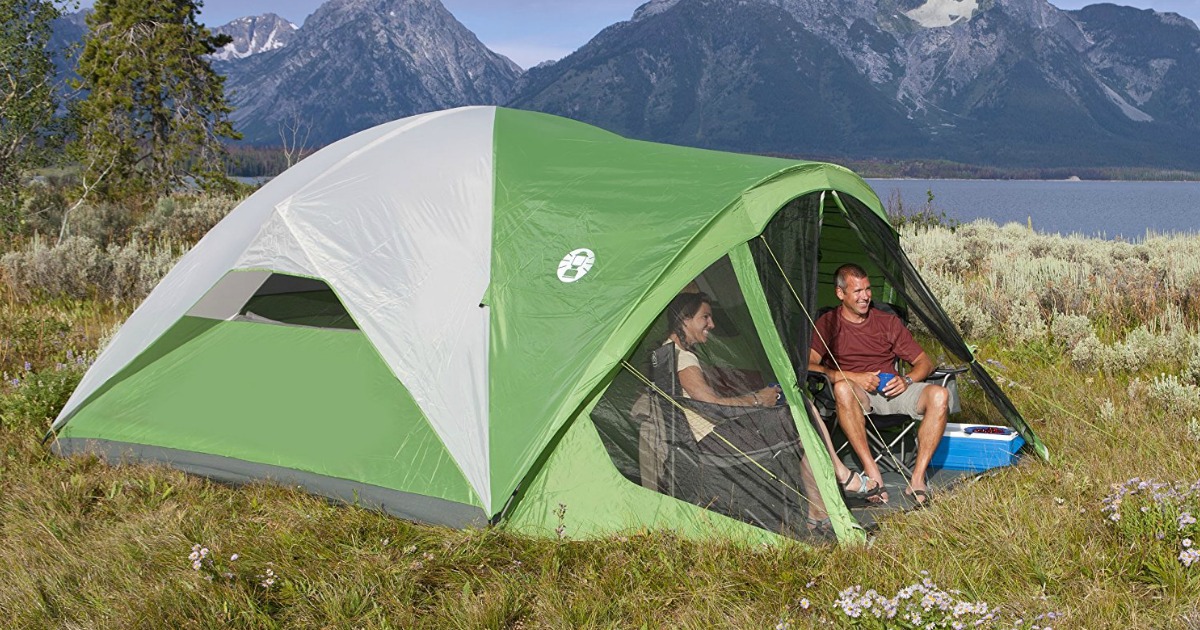 Amazon Prime Coleman Evanston 8Person Screened Tent ONLY 86.89 Shipped