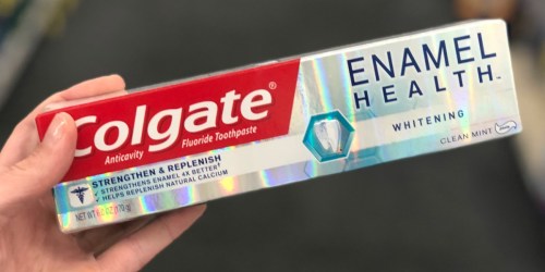 Colgate Enamel Toothpaste Just 24¢ After CVS Rewards & Cash Back