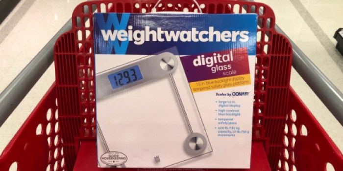Conair Weight Watchers Digital Glass Bathroom Scale as Low as $7.95 (Regularly $25)