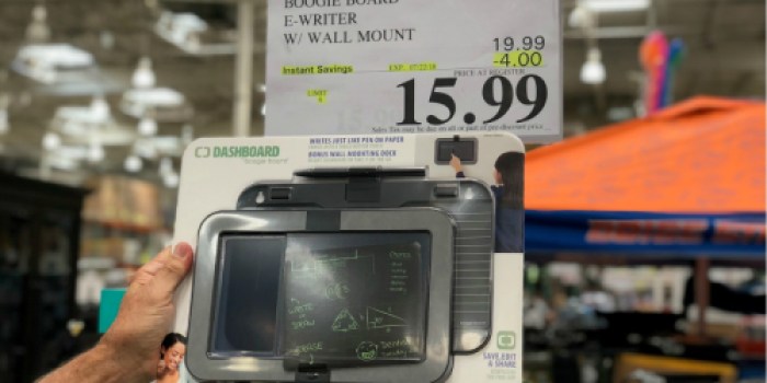 Boogie Board eWriter w/ Wall Mounting Dock ONLY $15.99 at Costco (Readers Love These)