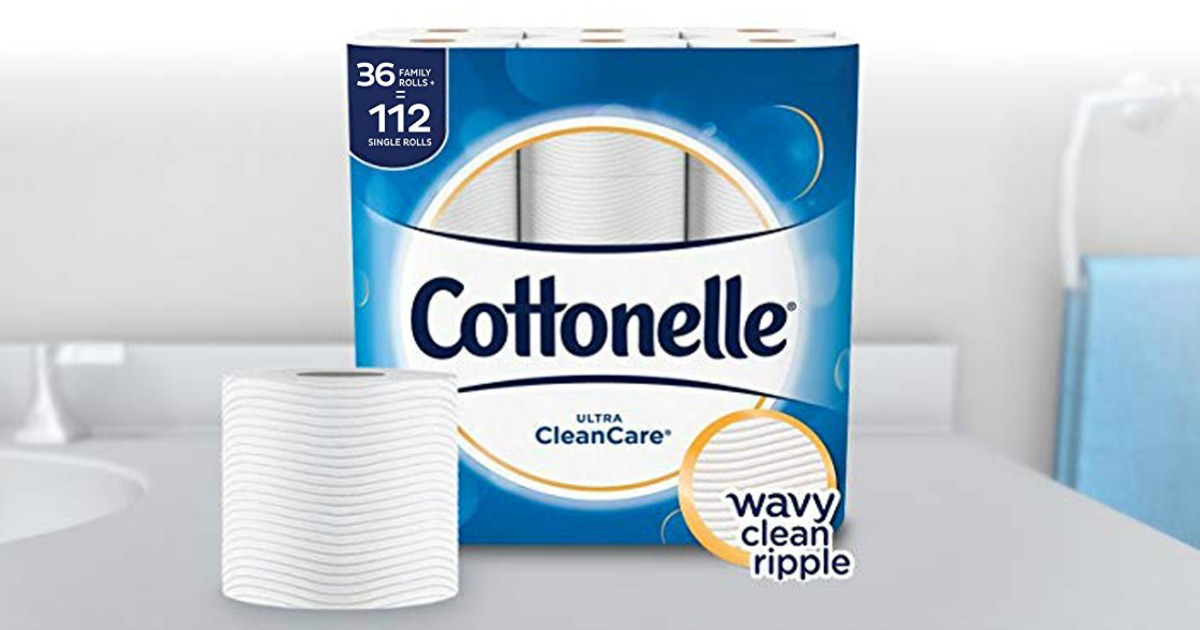 Amazon: Cottonelle Toilet Paper 36 Family Rolls Only $15 Shipped (Just ...