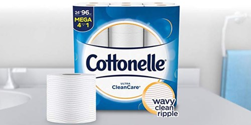 Amazon: Cottonelle Mega Rolls 24-Pack Just $14.73 Shipped (Only 61¢ Per Roll)