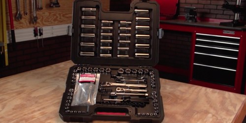 Sears: Craftsman 108-Piece Mechanics Tool Set Only $39.99 Shipped + Get $30 in Points & More