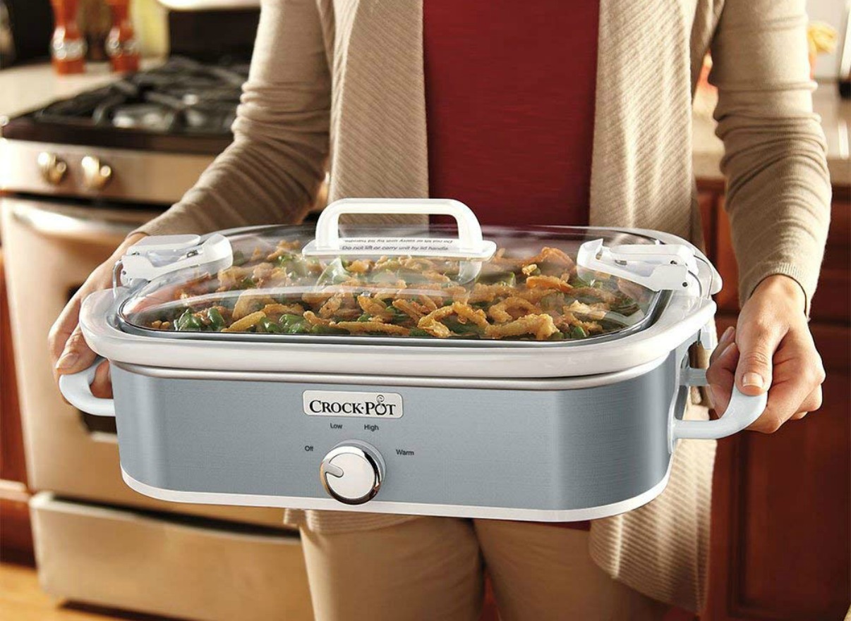 CrockPot 3.5 Quart Rectangular Slow Cooker as Low as 25.99 Shipped