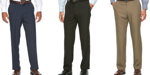 Croft & Barrow Men’s Dress Pants as Low as $6.48 + Free Shipping for Kohl’s Cardholders