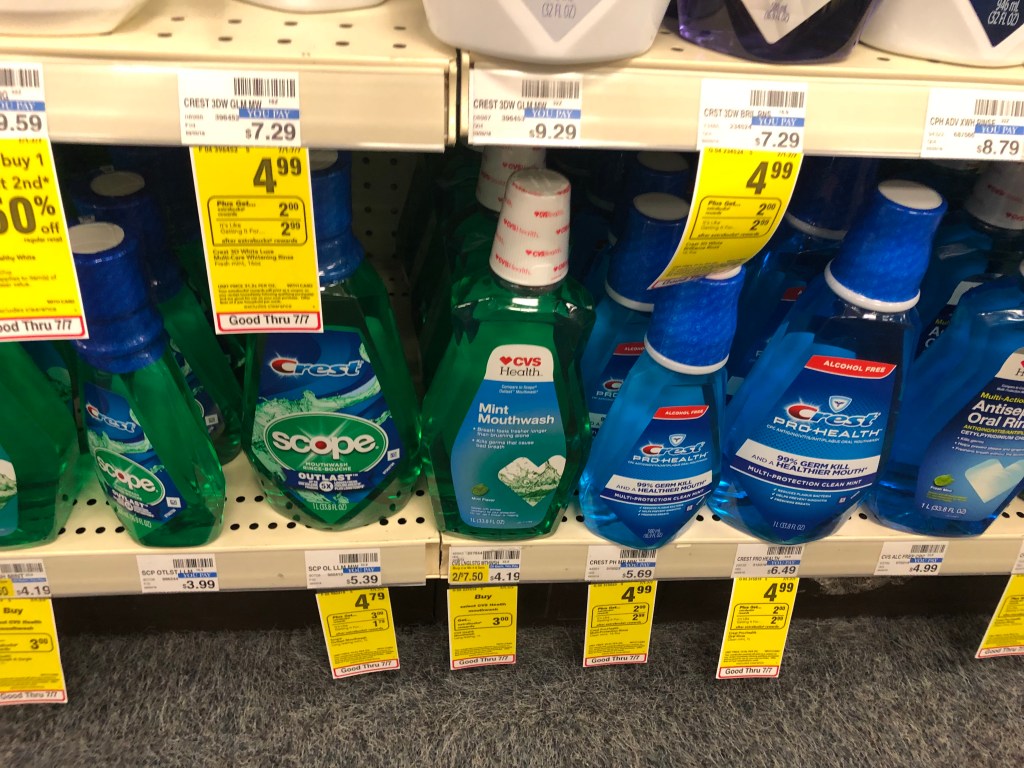 CVS Health Mouthwash Only 75¢ After Rewards (No Coupons Needed)