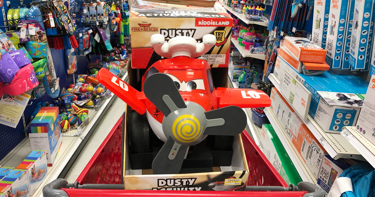 Dusty ride on store toy