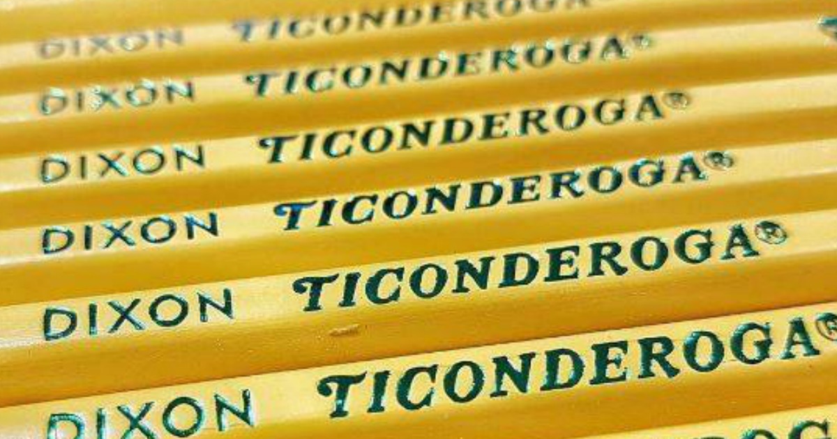 96Count Box of Dixon Ticonderoga 2 Pencils Only 9.96 (Regularly 32)