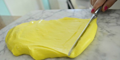 Make This DIY Butter Slime Using Clay