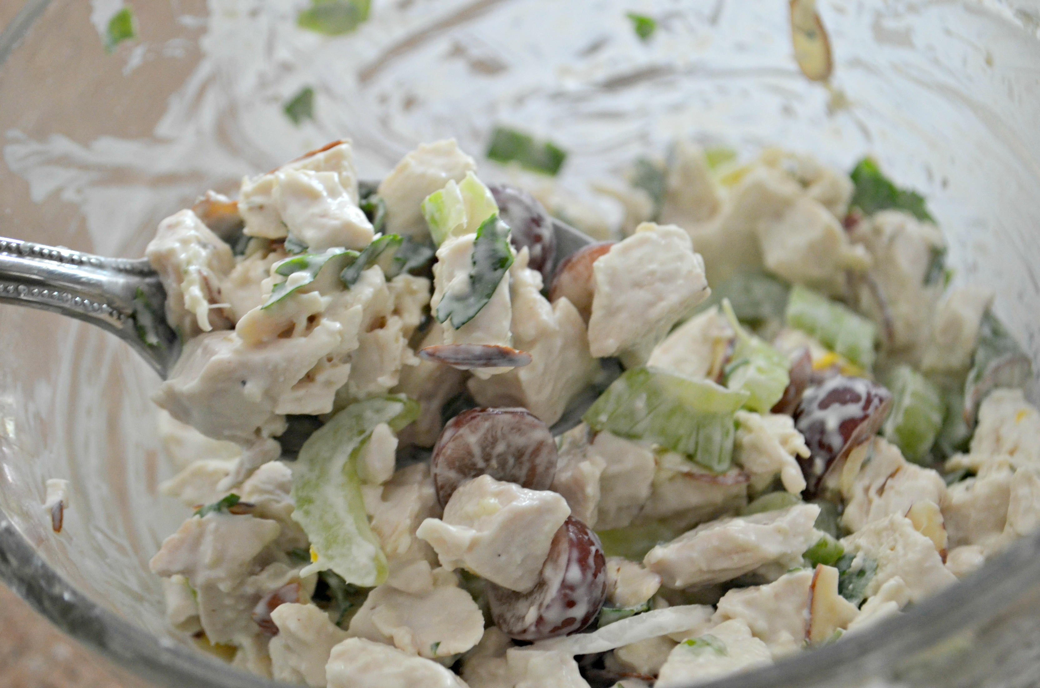 Napa Almond Chicken Salad (Panera Copycat Recipe) - Hip2Save