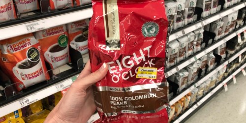 Eight O’Clock Coffee 22oz Bags Possibly Only $4.98 After Cash Back at Target