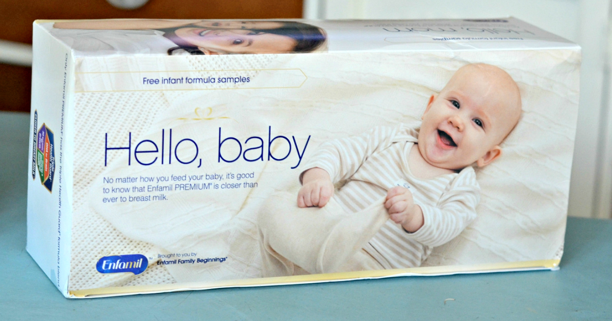 get free enfamil gifts like this Enfamil Baby Box