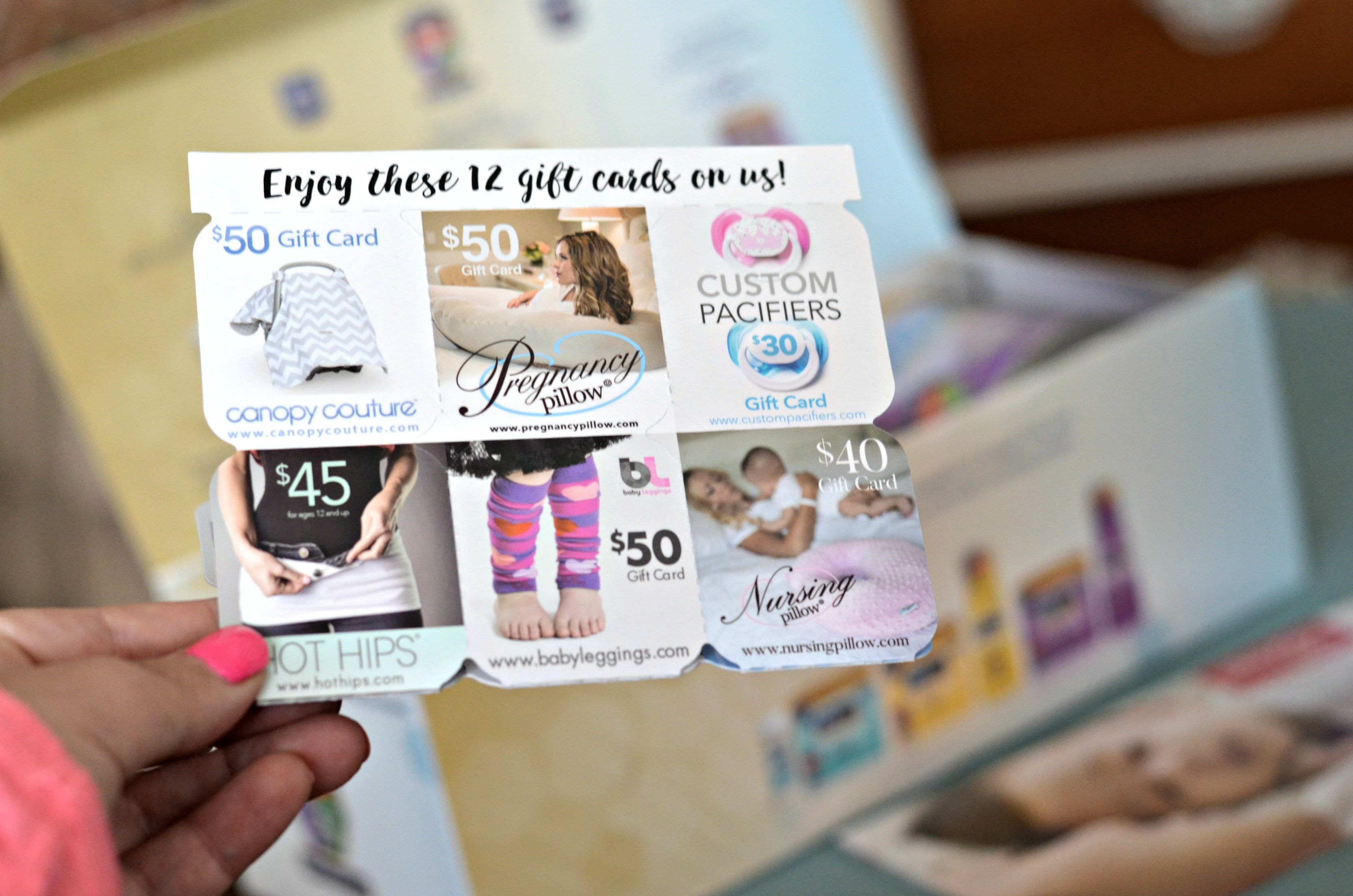 free enfamil baby box - get free enfamil gifts like these Enfamil gift cards