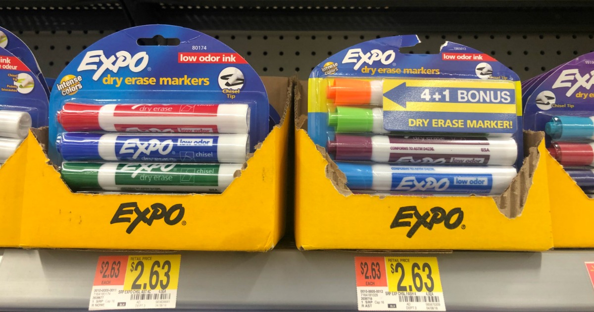 EXPO Dry Erase Markers Bonus Packs Just 2.63 at Walmart