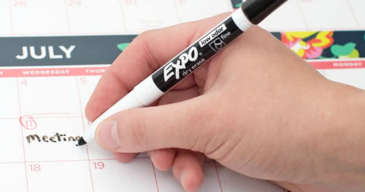 back to school deals at staples, target, and walmart - dry erase marker