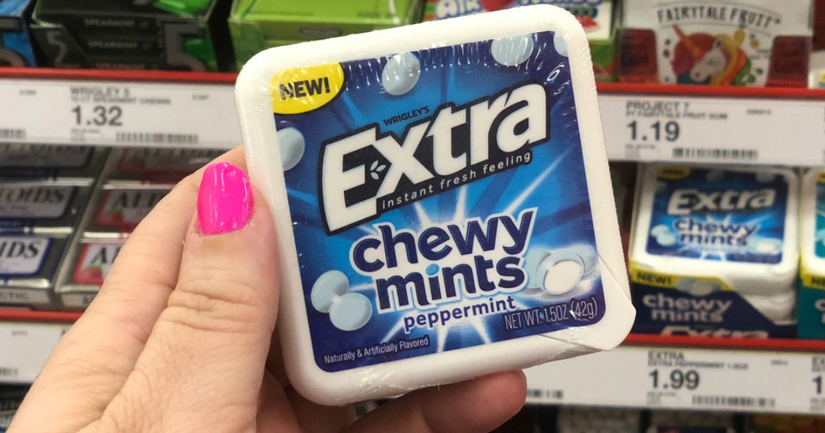 New 0.75/1 Extra Chewy Mints Coupon