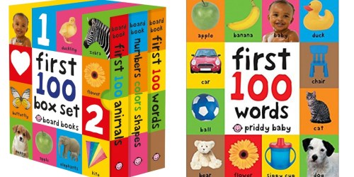 First 100 Board Books Box Set Only $10.78 (Awesome Reviews)