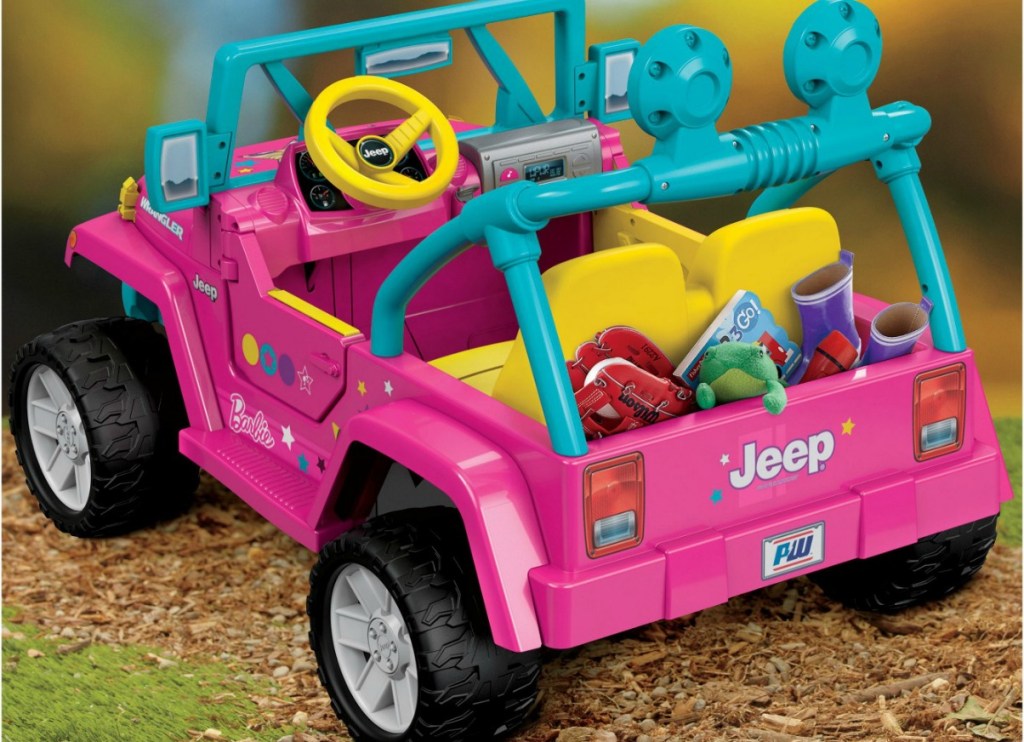 barbie jeep car