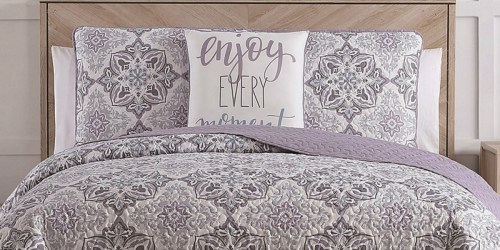 Four Piece Quilt Sets Only $22.79 at Zulily