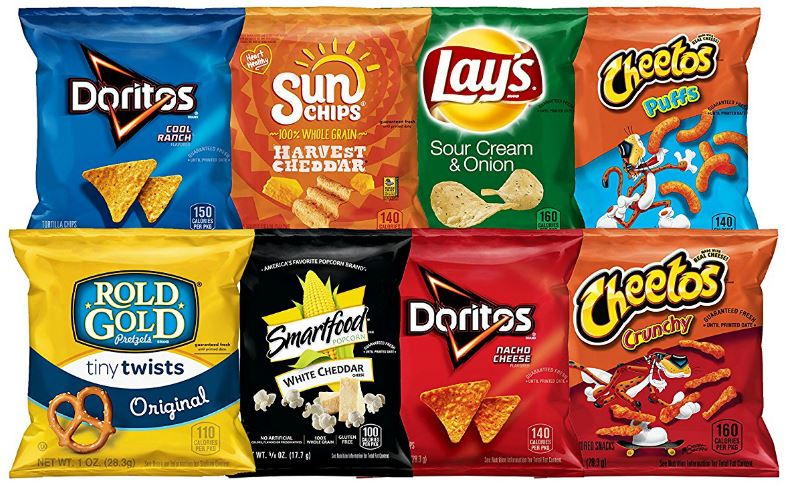 Amazon: Frito-Lay Variety Pack 40-Count Only $11.23 Shipped (Just 28¢ Each)