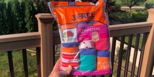 THREE Fruit of the Loom Girls Underwear 12-Packs Just $12.91 After Target Gift Card (Only 36¢ Per Pair)