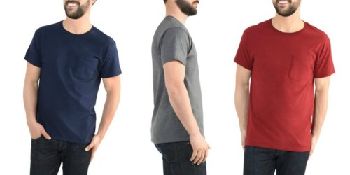 Walmart.com: Fruit of the Loom Men’s T-Shirts 2-Pack Only $6 (Regularly $20)