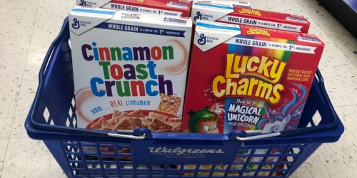 General Mills Cereals as Low as 74¢ Per Box After Walgreens Rewards