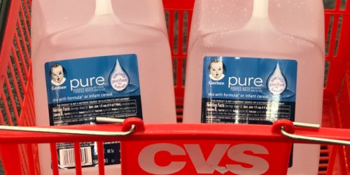 Two Gallons of Gerber Water Only $1 at CVS – Just 50¢ Each