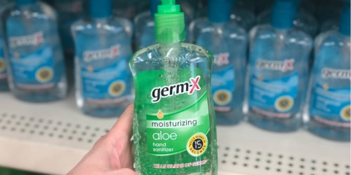 Germ-X Hand Sanitizer 10 Ounce Bottles Just $1 at Dollar Tree