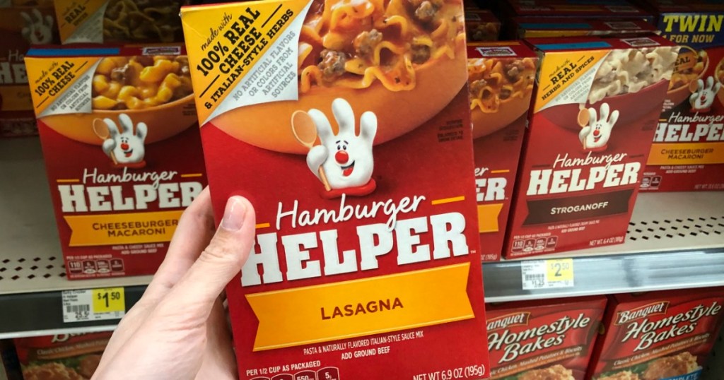 Hamburger Helper Only 87¢ Each at Dollar General