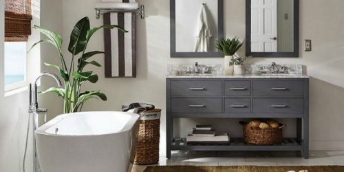 Home Depot: Up to 70% Off Bathroom Accessories, Vanities, Showerheads & More + Free Shipping