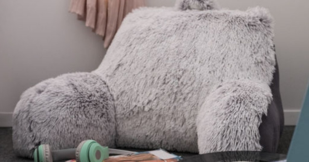 Home Expressions Cozy Plush Solid Backrest