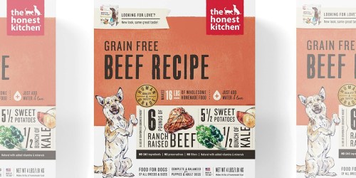 Amazon: The Honest Kitchen 4lb. Human Grade Dehydrated Dog Food Only $33.13 Shipped