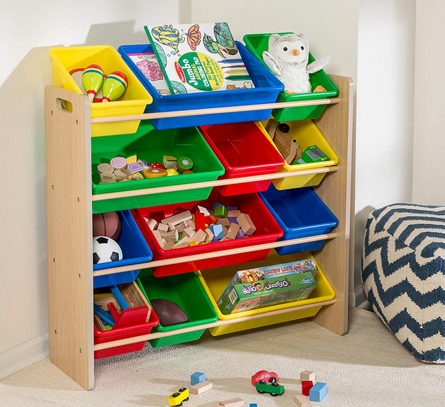 kids toy organizer and storage bins