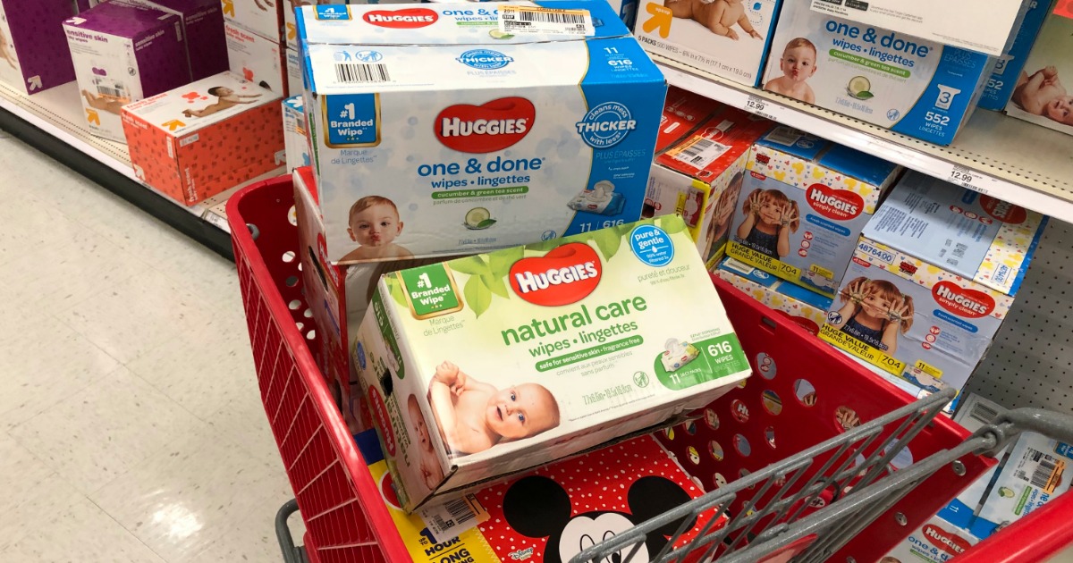 target huggies natural care wipes