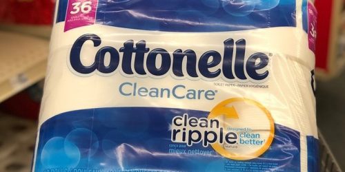 Amazon: Cottonelle Toilet Paper Family Size Rolls 36-Pack Just $17.99 Shipped
