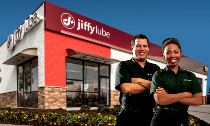 Stores, restaurants, hotels, and other places that offer senior discounts – Jiffy Lube man and woman team