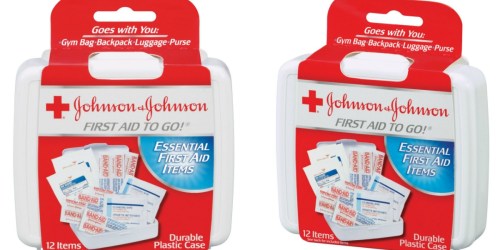 Target: Johnson & Johnson Essential First Aid Items Kit Only 99¢