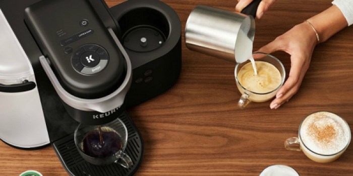 Amazon Prime: Keurig K-Cafe Coffee Maker AND Milk Frother Only $109.99 Shipped (Best Price Ever)